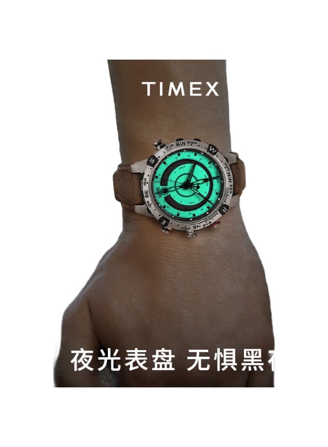 TIMEX Men'S Watch, Navigator Outdoor Sports Luminous Multifunctional T2N721 - Image 1