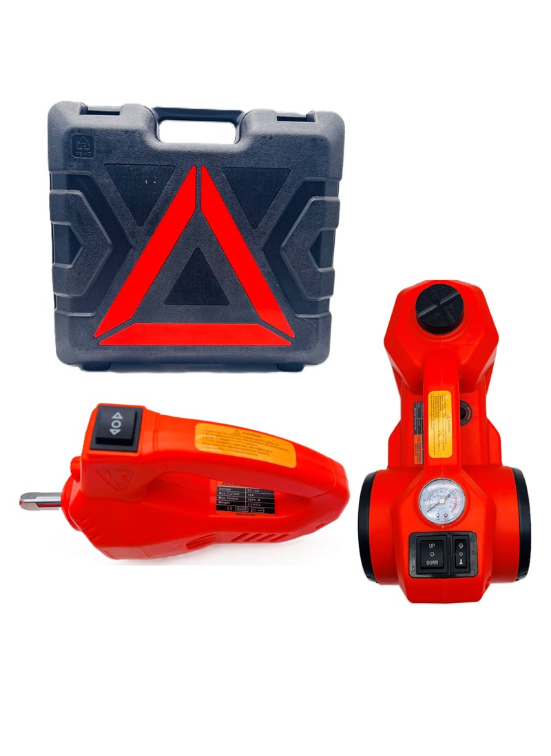 BONAI 3 in 1 Hydraulic Jack, Wrench and Tyre Inflator for Trucks Sedans SUVs MUVs and Small Passenger Buses  - Image 2