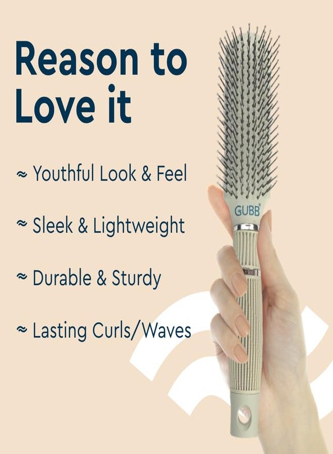 GUBB Serenity Hues Noir Essentials Styling Brush | Premium Hair Brush for Gentle Detangling & Styling | Perfect for - Women & Men | Smooth Finish - Image 3