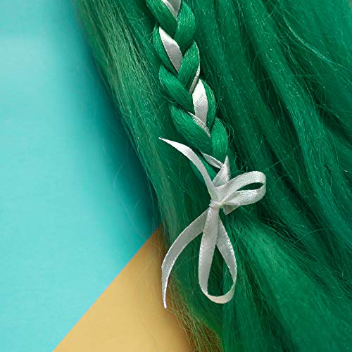 LilyRin White Ribbon 1/4 Inches 36 Yards Satin Roll Perfect for Scrapbooking, Art, Wedding, Wreath, Baby Shower, Packing Birthday, Wrapping Christmas Gifts or Other Projects - Image 3