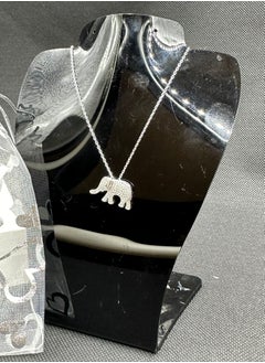 Sterling silver 925 Elephant Necklace with Chain – Elegant and Symbolic Jewelry for Women
