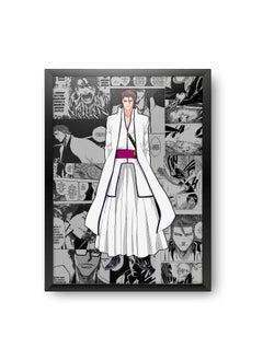 Epic Stuff Epic Stuff Bleach Sosuke Aizen A4 Size Poster With Frame Best Gift For Anime FansBest Artifacts To Your Home DecorFor Anime Fandom 