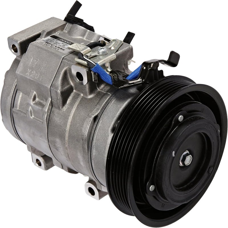 Denso 471-1416 New Compressor with Clutch - Image 1