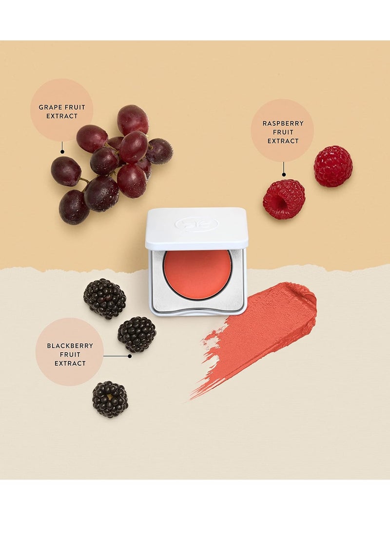 Honest Beauty Honest Beauty 2-in-1 Creme Cheek Blush + Lip Color | EWG Verified, Vegan + Cruelty Free | Rose Pink, .1 oz  - Image 3