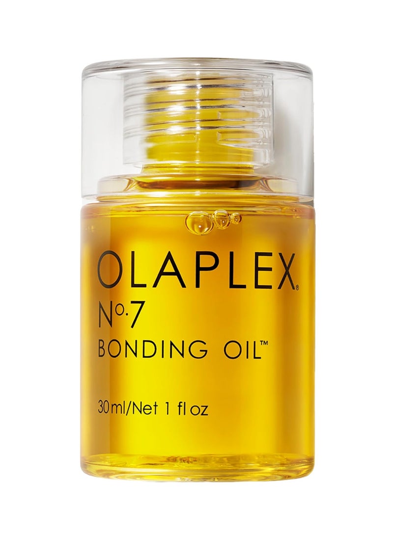 Generic No.7 Bonding Oil, 30ml, hair treatment oils, Nourishing Treatment for Split Ends and Dry Scalp for All Hair Types, Nourish & Repair for All Hair Types, Yellow  - Image 1