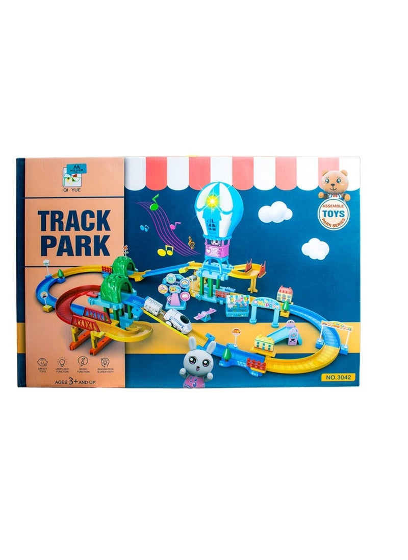 Track Park Assembly Toy with Accessories - 3042  - Image 2
