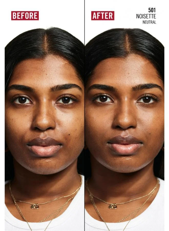 Rimmel London  Rimmel Kind & Free GLOW IT UP Moisturising Skin Tint - 501 - Noisette, 30ml for Women | Best Price UAE