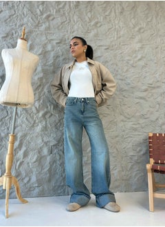 Wide Leg - Vintage Roll Ups Hems Jeans. - pzsku/Z47B709AC124BC7E0E24DZ/45/_/1736808396/6c98a994-8d03-4654-98ca-35a413d88cad