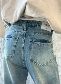 Wide Leg - Vintage Roll Ups Hems Jeans. - pzsku/Z47B709AC124BC7E0E24DZ/45/_/1736808426/8acb85eb-26a2-4983-aff5-e31207c359e6