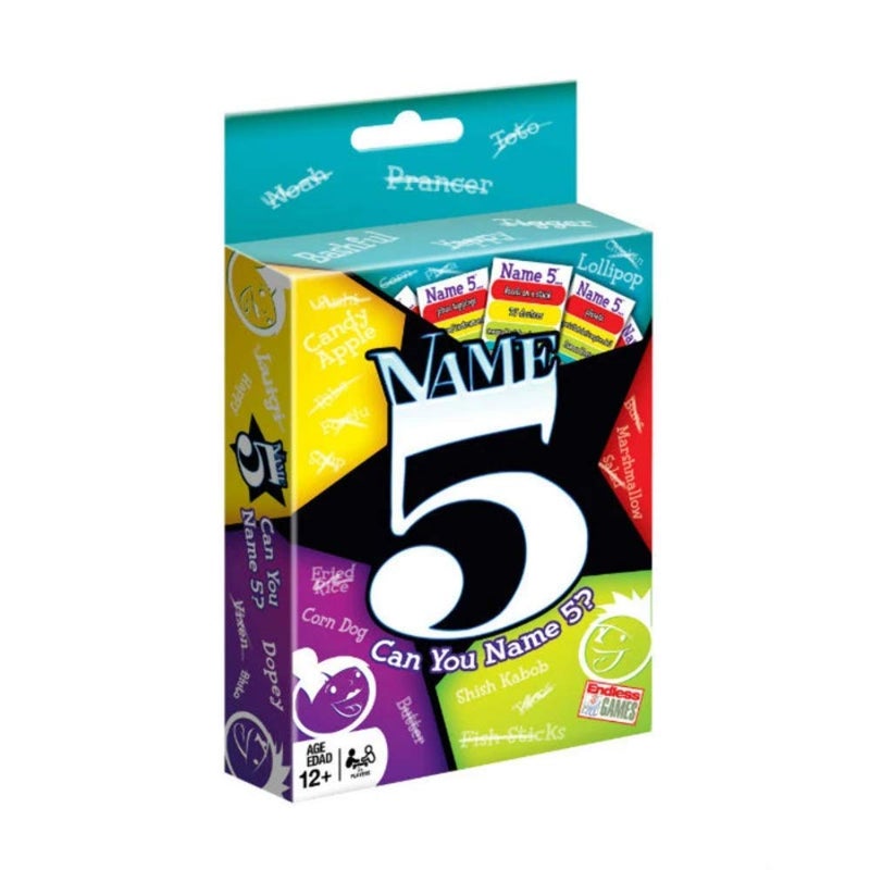 Endless Games Name 5 Quick Thinking Game - Image 2