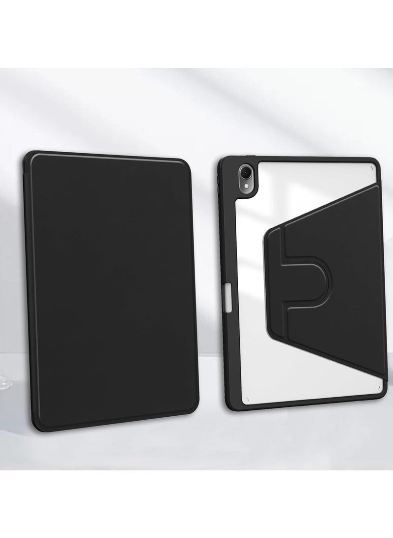 Clear Back Case Compatible with Huawei MatePad Air 11.5 Inch Released 2023 with Pen Holder, 360 Degree Swivel Stand Folio Flip Smart Tablet Cover Auto Sleep/Wake Tablet Case - Image 2