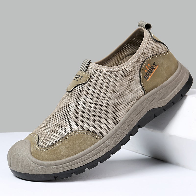 Men's Casual Slip-on Sneakers Breathable Mesh Lightweight - Image 4