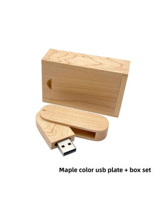 Bamboo Wood U Disk 16g32g Rotating Bamboo Wood U Disk Laser Carved LOGO Ebony Maple Walnut Material-Color:Maple Color U Disk + Box-Capacity:USB3.0 32GB - pzsku/Z47B7AAED9ABFE1FDC708Z/45/1746212898/84d70ea5-0c47-4799-a79b-4c8fc7a443c1