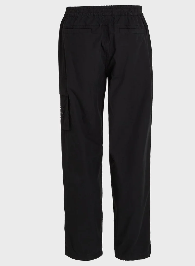 Calvin Klein Jeans Essential Straight Fit Poplin Pants
