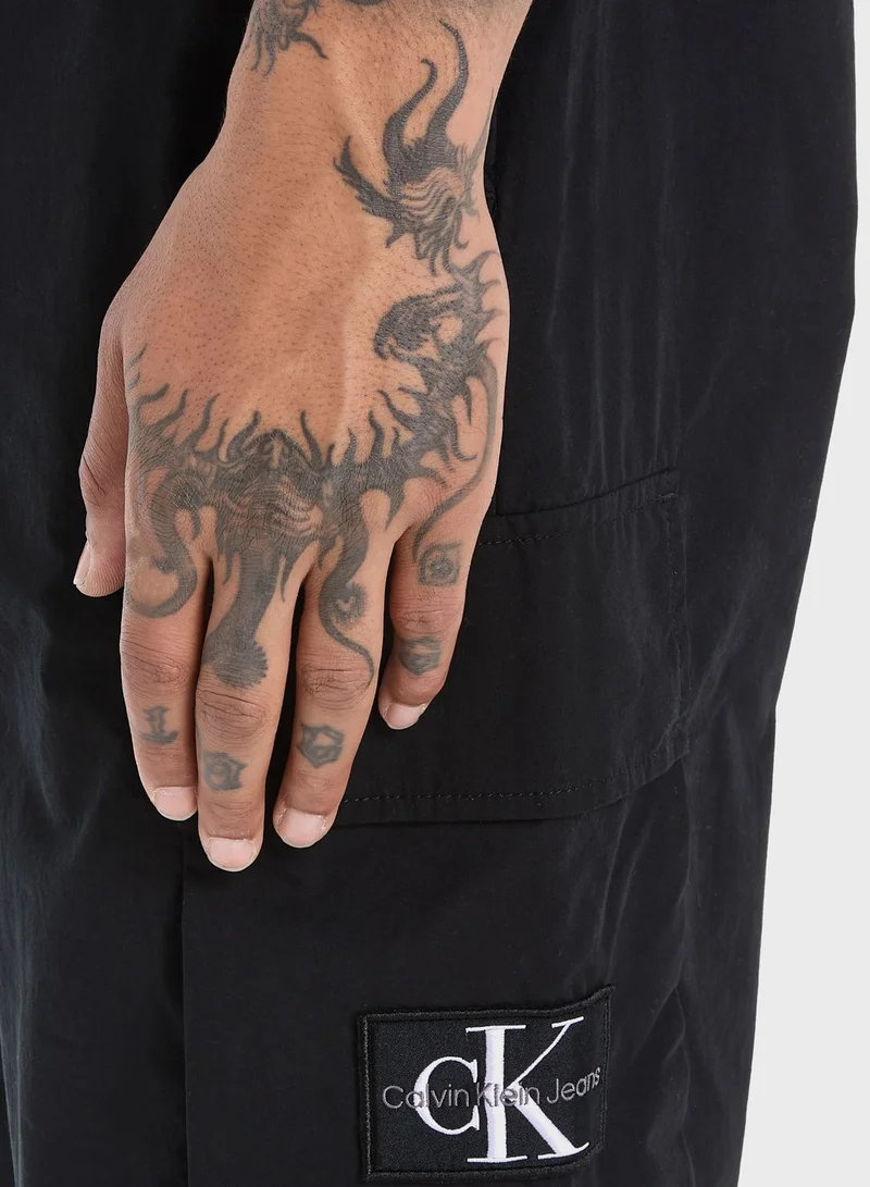 Calvin Klein Jeans Essential Straight Fit Poplin Pants