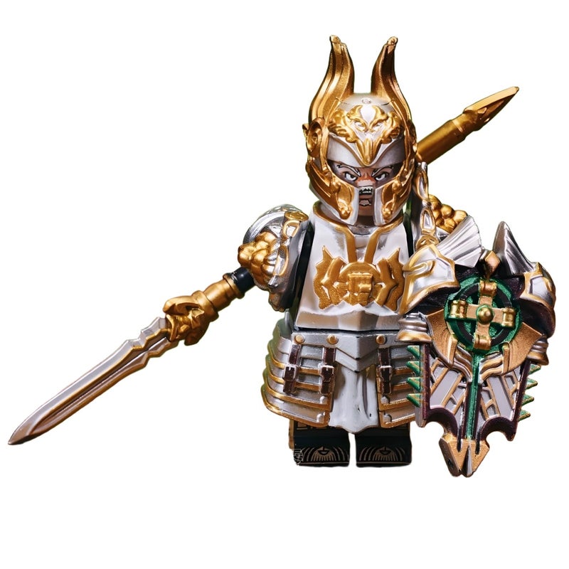 Lancelot Round Table Knights Medieval Building Blocks Figures - Image 3