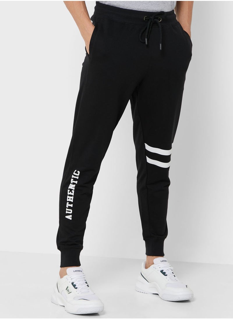 Seventy Five - Knee Stripe Joggers - Image 1