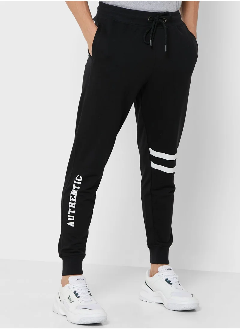 Seventy Five Knee Stripe Joggers