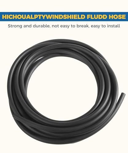 UBOG 22PCS Windshield Washer Hose Kit,13FT Washer Fluid Hose,6 PCS Hose Connectors,2 Fan Nozzles,Car Accessories Windshield Fluid Hose Replacement,Suitable for Most Car Windshield Fluid Tubing - Image 4