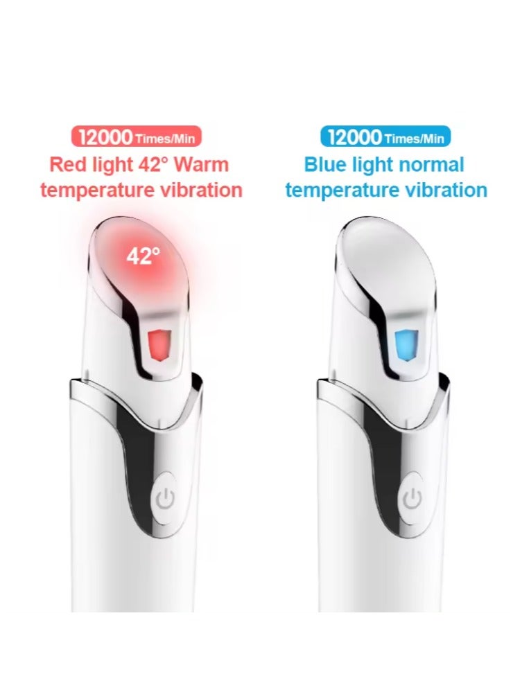 general Beauty Eye Instrument  Electric Hot Compress Eye Introducing Instrument Massage Instrument Red and Blue Light Home Eye Care Instrument Beauty Instrument - Image 4