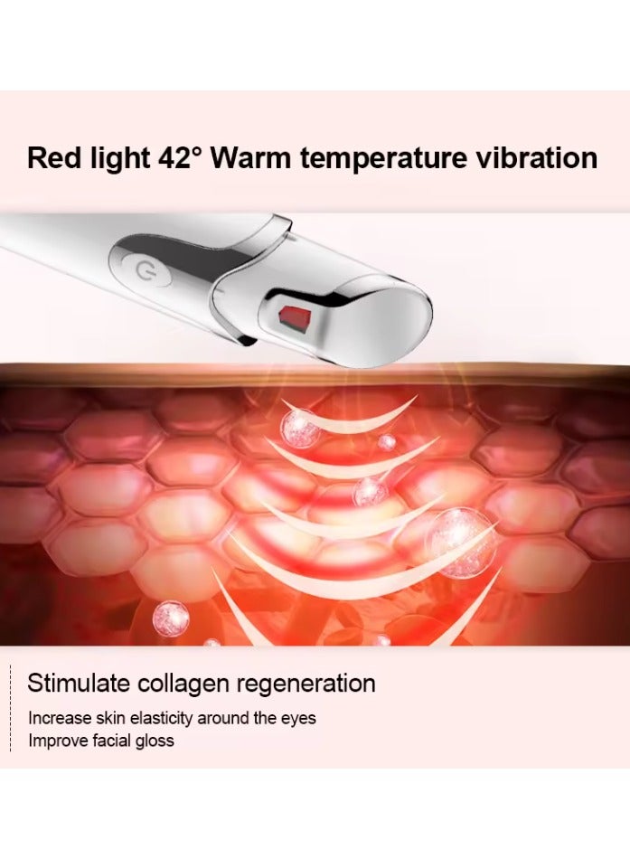 general Beauty Eye Instrument  Electric Hot Compress Eye Introducing Instrument Massage Instrument Red and Blue Light Home Eye Care Instrument Beauty Instrument - Image 5