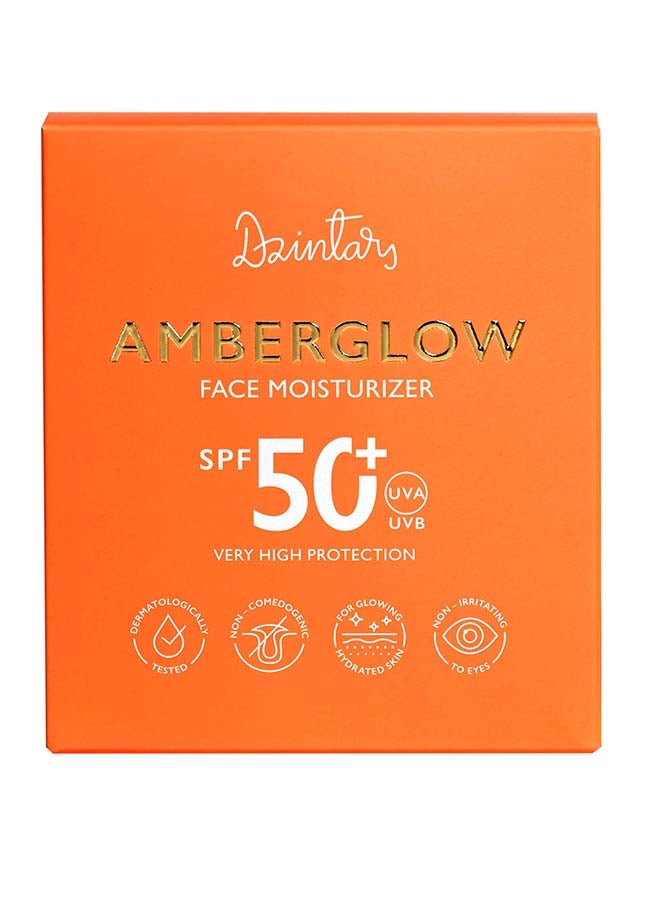 Dzintars Amberglow SPF 50+ Face Moisturizer 50ml - Image 2