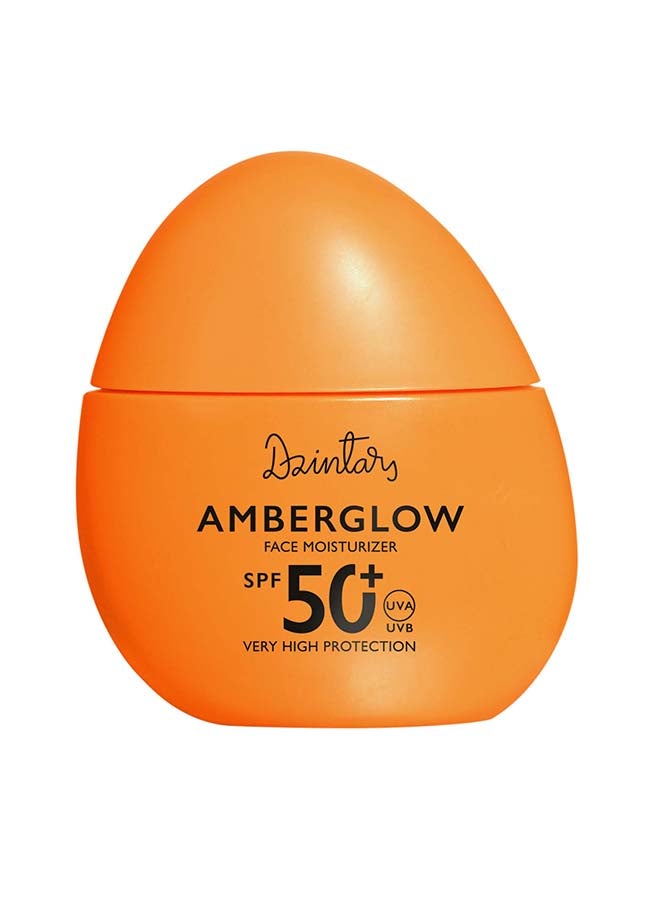 Dzintars Amberglow SPF 50+ Face Moisturizer 50ml - Image 1