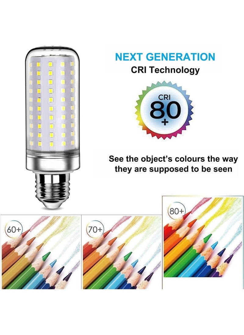 EASTERNSTAR 26W LED Light Bulbs, 200W Incandescent Bulbs Equivalent, E27 Large Edison Screw, 3000Lm, 6000K Daylight White,3 Pack[Energy Class A]  - Image 2