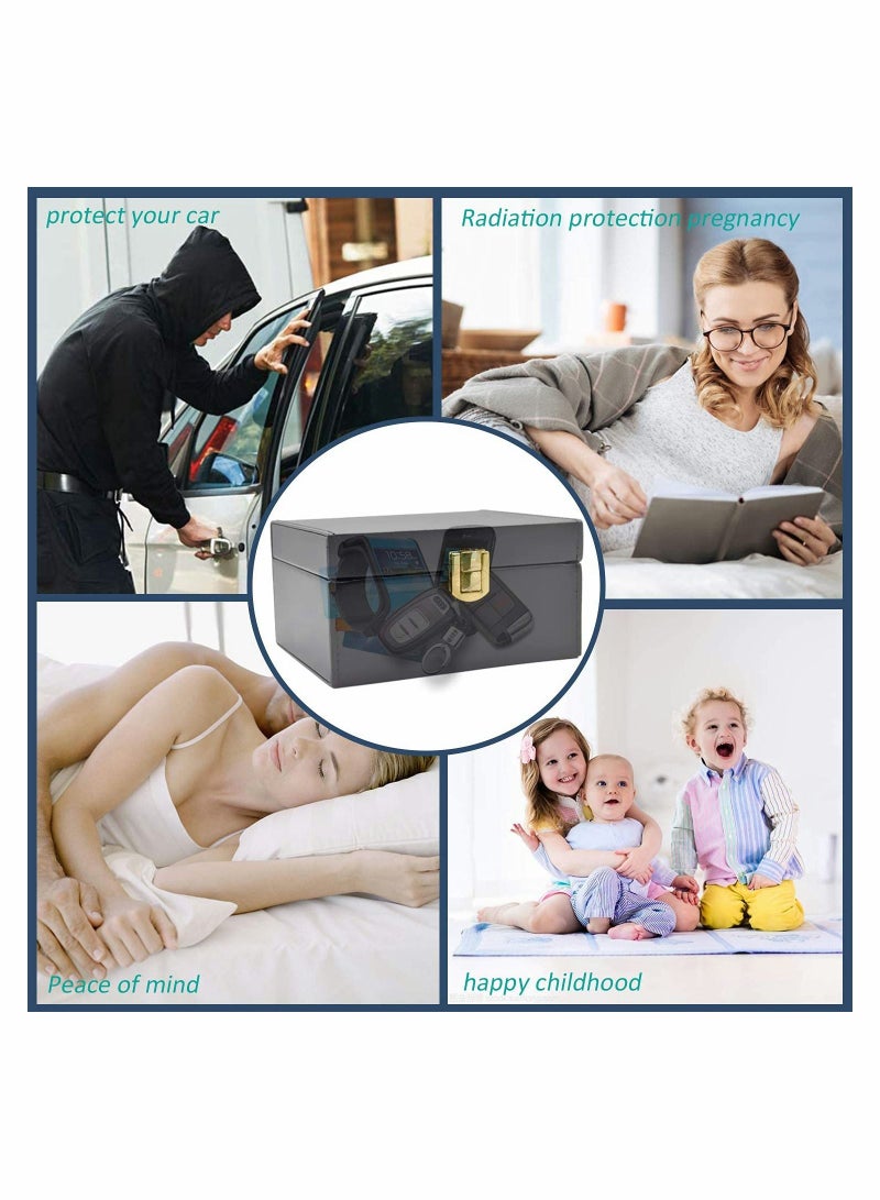 KASTWAVE Car Key Signal Blocker Box, Keyless Car Key Fob Safe Protector Box - Image 3