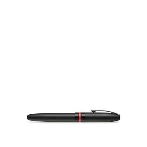 Sheaffer Icon Matte Black with Gloss Black PVD Appts. Fountain Pen - Med Nib (E0910853) - Image 5