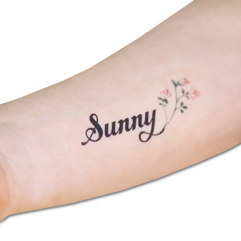 Sunnyscopa Printable Temporary Tattoo Paper for INKJET printer - US LETTER SIZE 8.5"X11", 10 SHEETS - DIY Personalized Image Transfer Sheet for skin - Custom Waterslide Decal Stencil Henna - Image 3