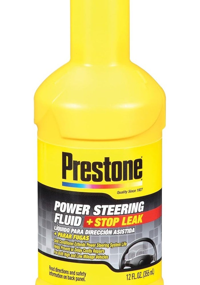 Prestone AS262 Power Steering Fluid with Stop Leak - 12 oz. - Image 1
