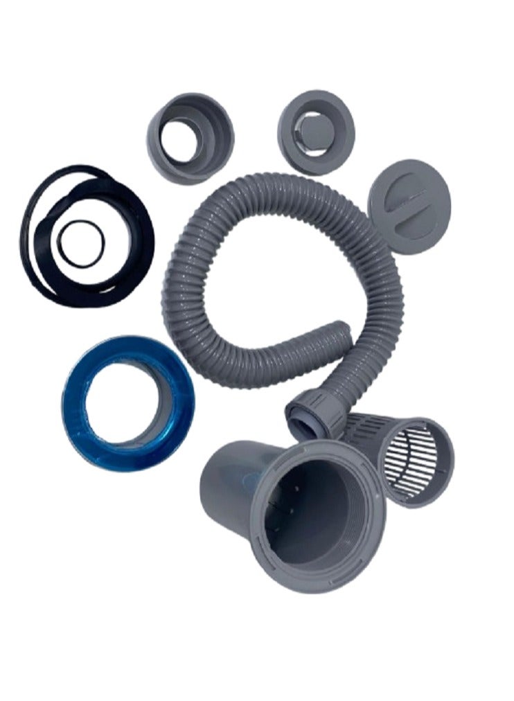 Korean Sink Drain - Flexible and Safe Solution for Draining and Odor Prevention Horizontal Drain Pipe for Sinks - Image 3