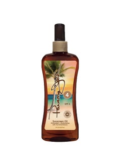 Panama Jack Sunscreen Tanning Oil  SPF 4 PABA Paraben Gluten  Cruelty Free Antioxidant Formula with Exotic Oils and Fruit  Nut Extracts 8 FL OZ
