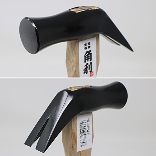 KAKURI Japanese Framing Hammer Wood Handle 10 oz, Professional Carpenter Hammer for Woodworking, Heavy Duty Japanese Carbon Steel, Round Head, Made in JAPAN - Image 3