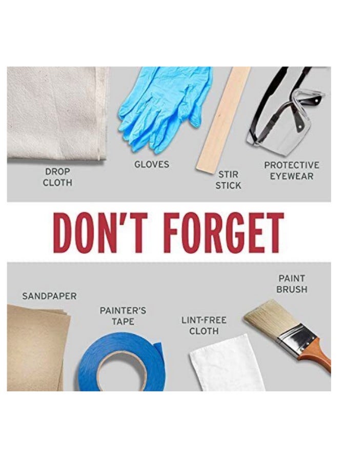 رست أوليوم طلاء رش للعلامات المقلوبة، أصفر لامع مسطح، 312 جرام - Image 3