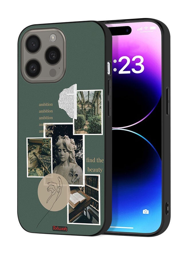 Tolwak Apple iPhone 15 Pro Max Protective Case Cover Find The Beauty - Image 1