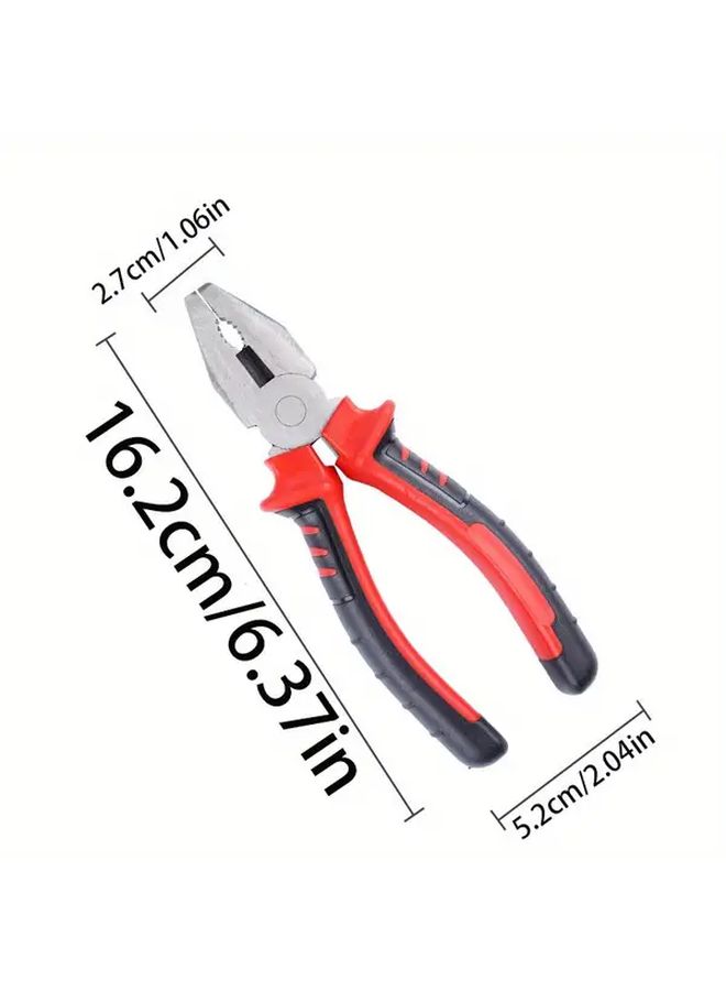 6 Inch Heavy Duty Tiger Clamp Locking Mechanism Sharp Tip Multi Jaw Steel Tool - Image 2