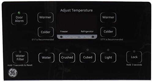 GE مجموعة موزع الواجهة الأصلية GE WR55X10859 (أسود) للثلاجات GE - Image 1