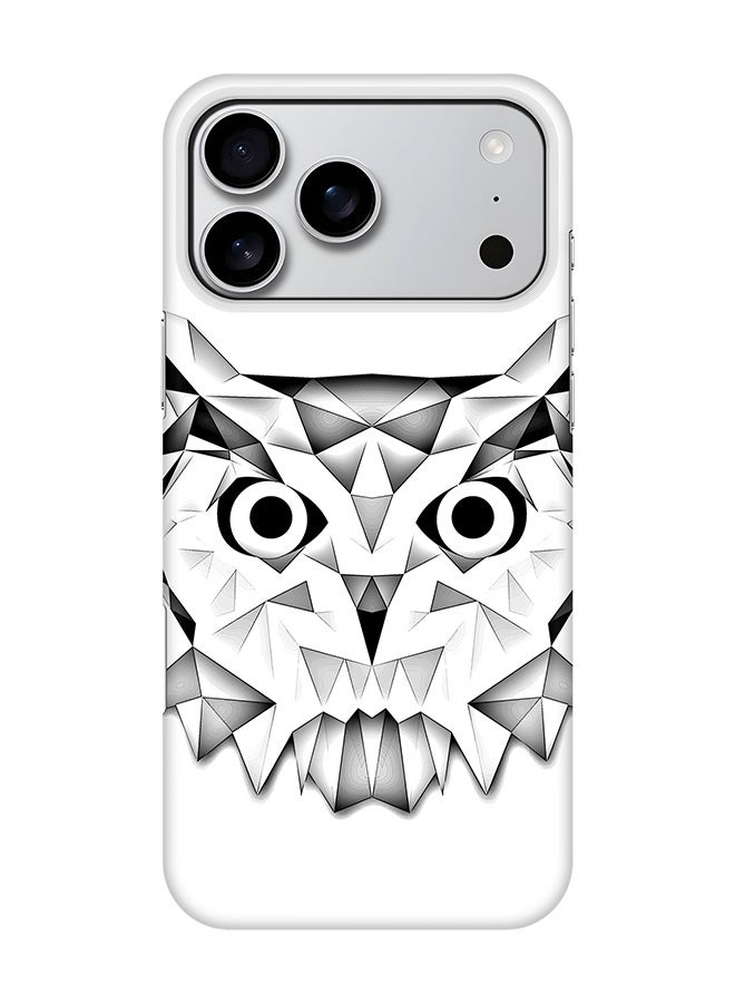 Stylizedd For iPhone 17 Pro Max,Case, [Compatible with MagSafe] Magnetic cover Slim fit Protection Matte, - Poly Owl
