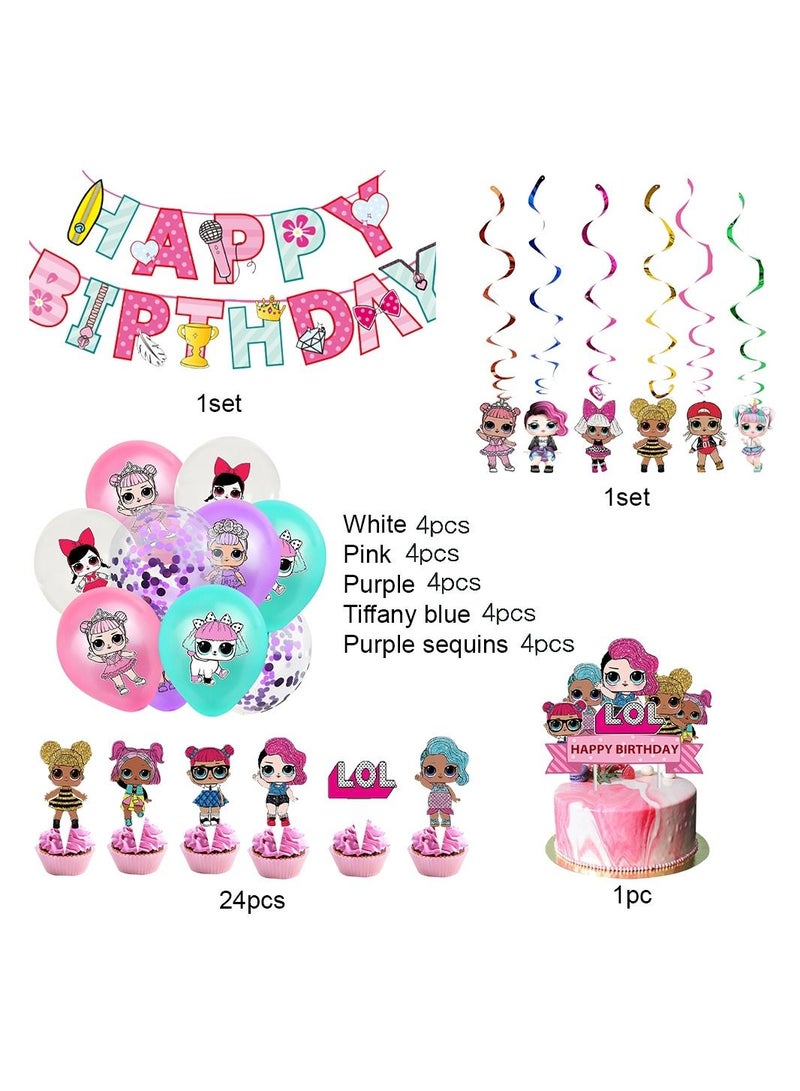LOL Surprise Theme Birthday Party Decoration Box - Image 2