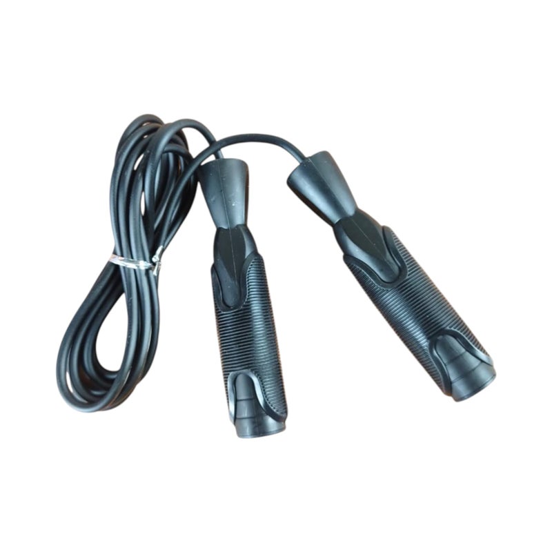 M D Stay Fit MD Stay Fit Jump Rope with Plastic Handles Fitness Skipping Rope for Exercise and Cardio Training - Image 3