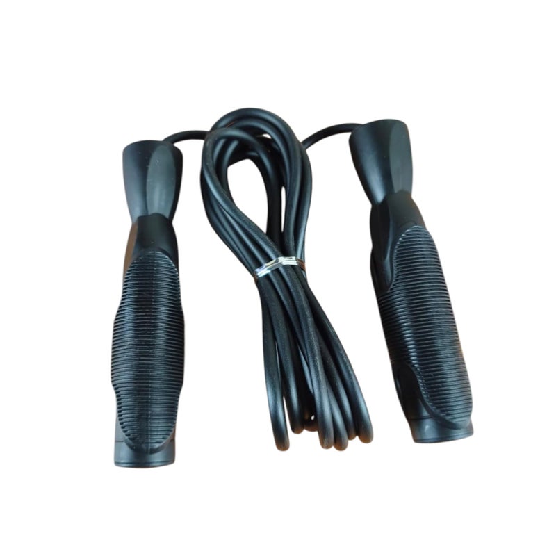 M D Stay Fit MD Stay Fit Jump Rope with Plastic Handles Fitness Skipping Rope for Exercise and Cardio Training - Image 1