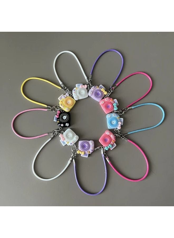 2PCS Mini Camera Doll Pendant Bow Accessory For Model Decorating - Image 5