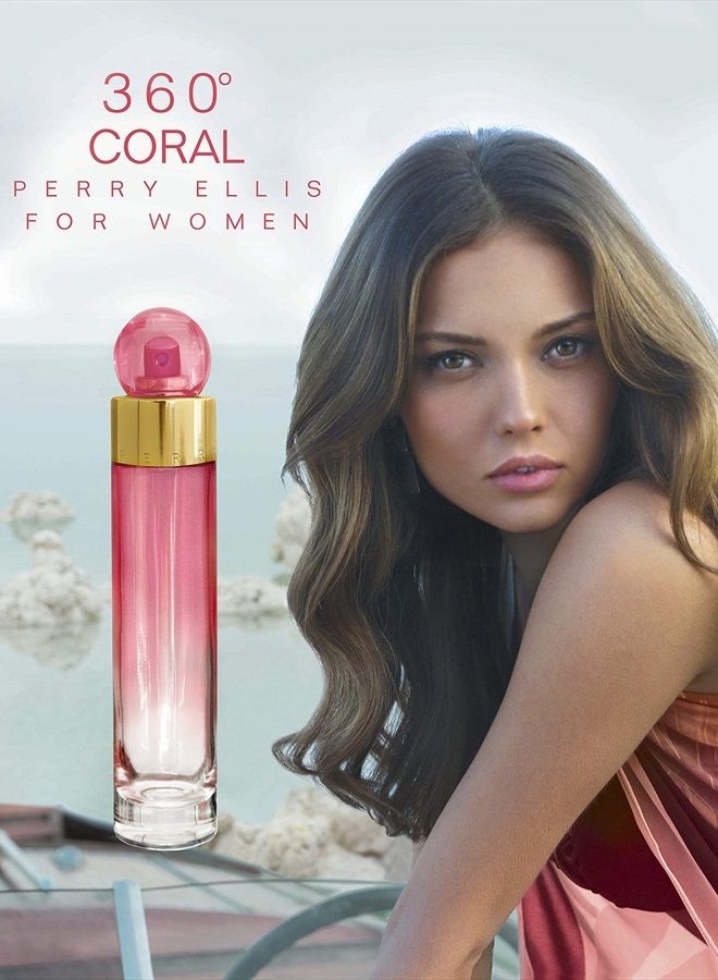PERRY ELLIS 360 Coral for Women, 6.8 fl oz EDP  - Image 3