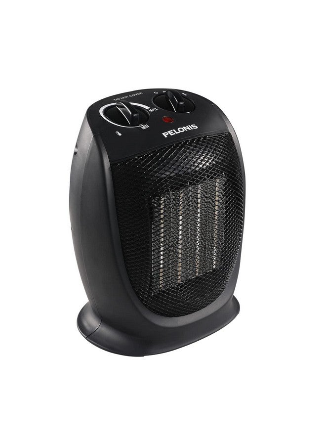 PELONIS PELONIS PHTA1ABB Portable, 1500W/900W, Quiet Cooling & Heating Mode Space Heater for All Season, Tip Over & Overheat Protection,for Home, Office Personal Use, Black , 9inch  - Image 1