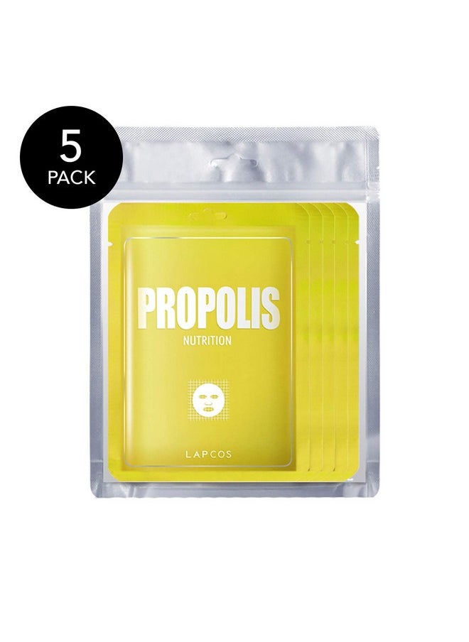 Propolis Sheet Mask, Daily Moisturizing Face Mask, Hydrates & Plumps Skin, Korean Beauty Favorite, 5-Pack - pzsku/Z47B9152ABEBADC0A7805Z/45/_/1734183505/2a72339b-b184-4f87-b665-bfcbd7369550