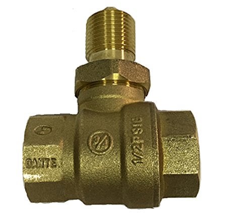 Dante Products Straight Quarter Turn Ball Valve, 3/4", Brass (BVS2) - Image 3