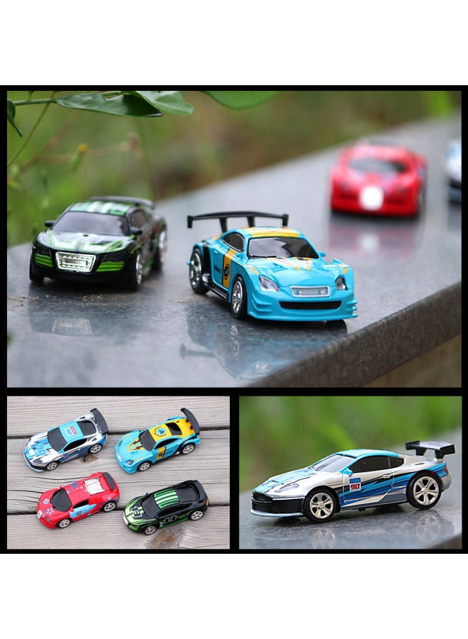 2.4G Mini Remote Control Car APP Dual-mode Power Induction Children's Car Electric Toy Model Car-Color:APP Dual Control-Blue  - Image 5