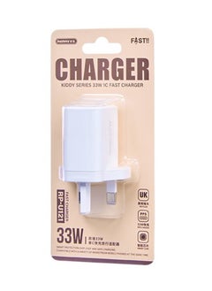 REMAX Remax Kiddy Series 33W 1C Fast Charger White U121  - Image 3